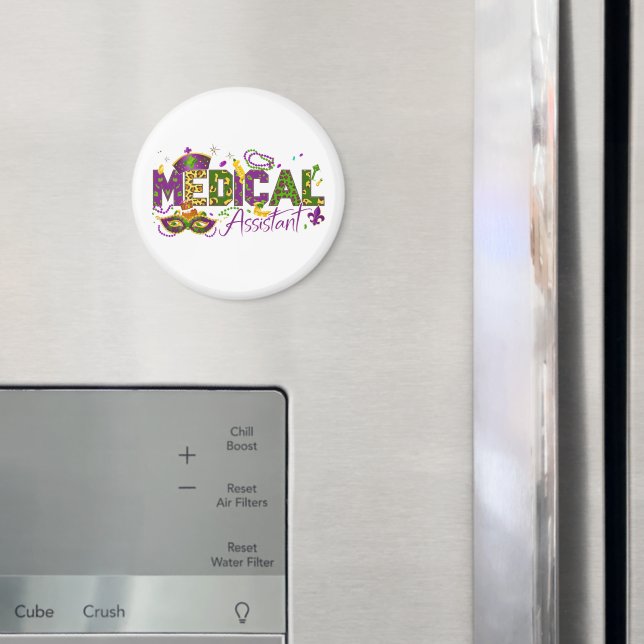 Íman Assistente Médico - Mardi Gras (In Situ (Fridge))
