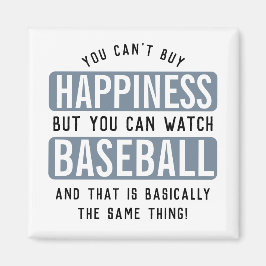 Íman Assistir Baseball é Felicidade Beisebol Engraçado