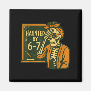 Íman Assombrado Por 6-7 Professor Divertido 67 Hallowee