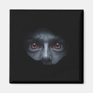 Íman Assustador da face - Engraçado Estômago Ilusão Hor