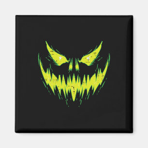 Íman Assustador Pumpkin Jack O Lanterna Face Homens do