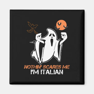 Íman Assuste-me Roupa de Fantasma de Halloween Italiano