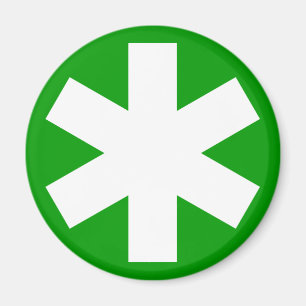 Íman Asterisco - verde