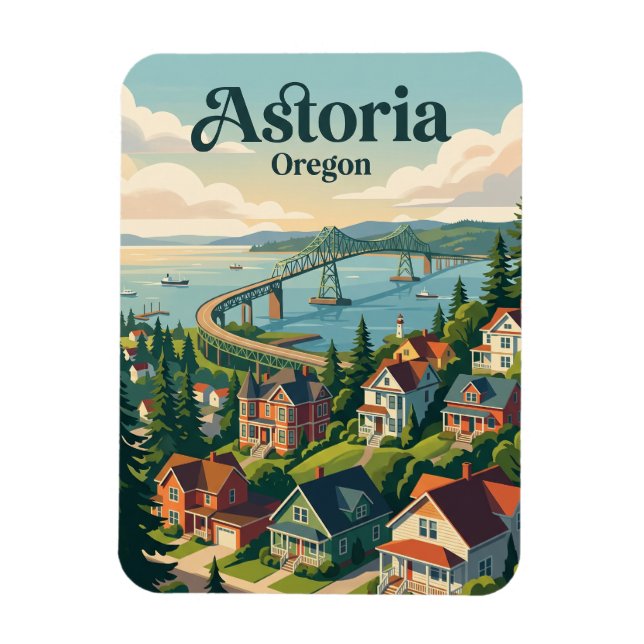 Íman Astoria, Oregon (Vertical)