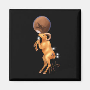 Íman Astro Aries Mars Zodiac