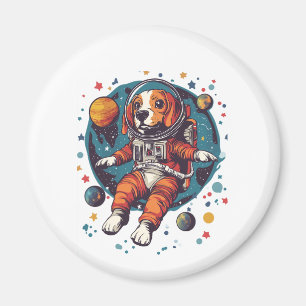 Íman Astronaut Beagle � Cão Explorador Espacial