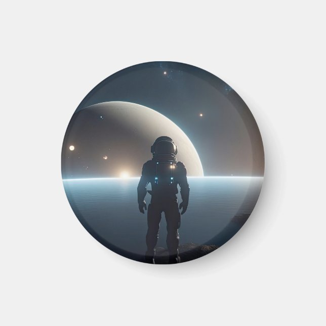 Íman astronauta (Frente)