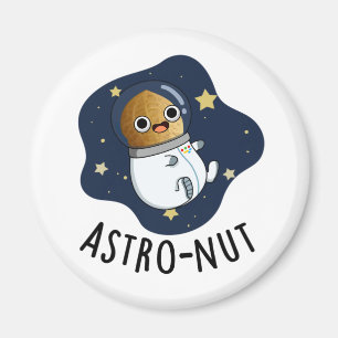 Íman Astronauta Astronauta Engraçado de Noz Astro