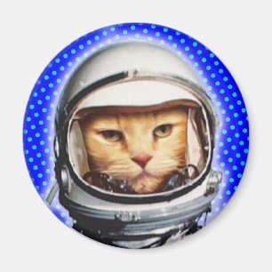 Íman Astronauta Cat