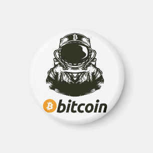 Íman Astronauta Cripto BITCOIN