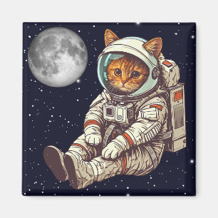 Íman Astronauta de Gato do Catronauta