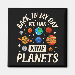 Íman Astronauta De Volta Nos Meus Tempos Tinha Nove Pla