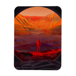 Íman Astronauta Em Marte