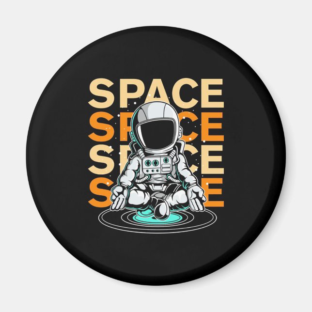 Íman Astronauta Espacial (Frente)