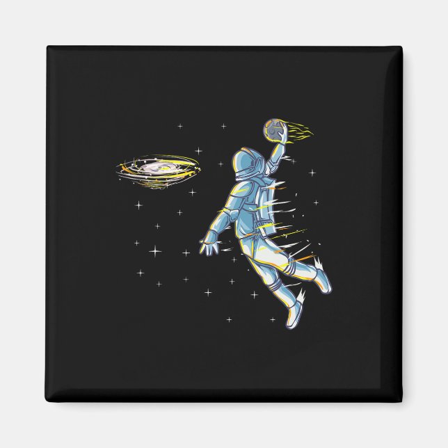 Íman Astronauta Espacial de Bysketbyll Slam Dunk Jam Sp (Frente)