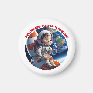 Íman "Astronauta Rocket Magnet