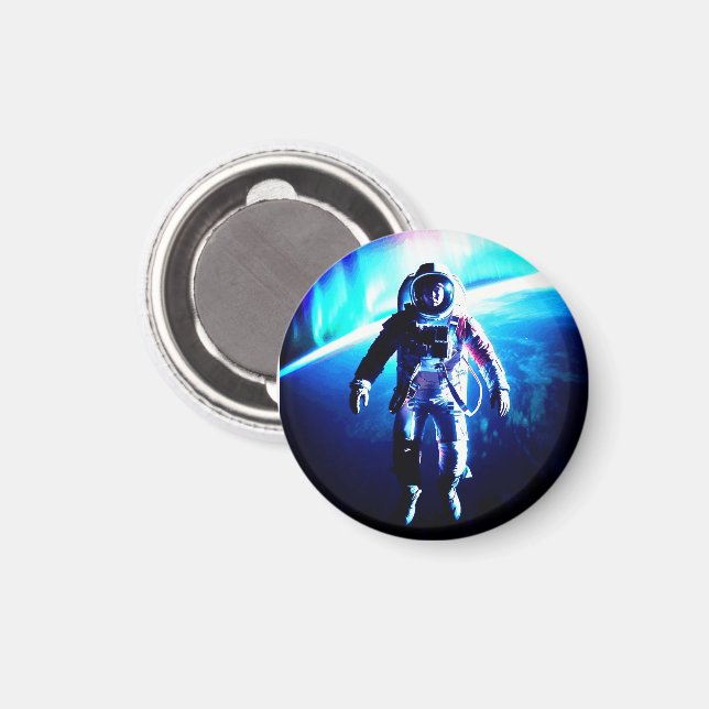 ÍMAN ASTRONAUTA SEM CORDA  (Front/Back)