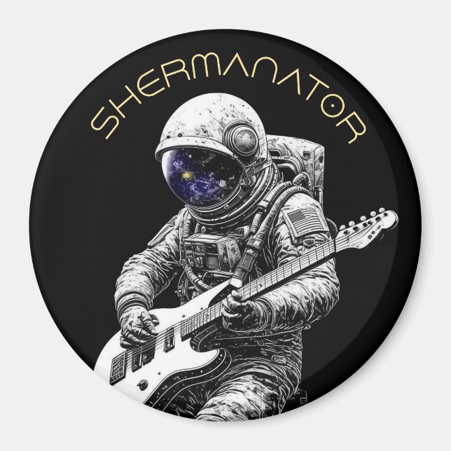 Íman Astronauta SHERMANATOR (Frente)