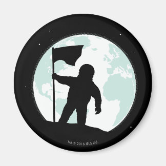 Íman Astronauta Silhouette