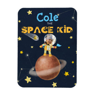 Íman 👨 🚀 Astronauta tema de espaço bonito No