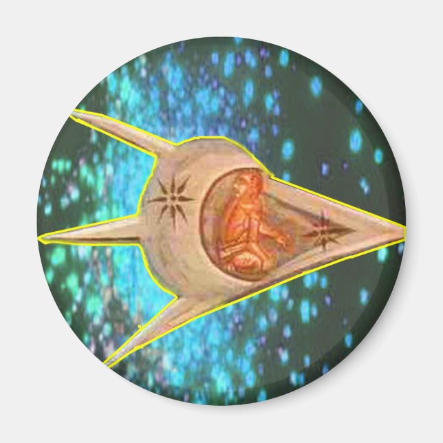 Íman Astronautas Antigos (Frente)