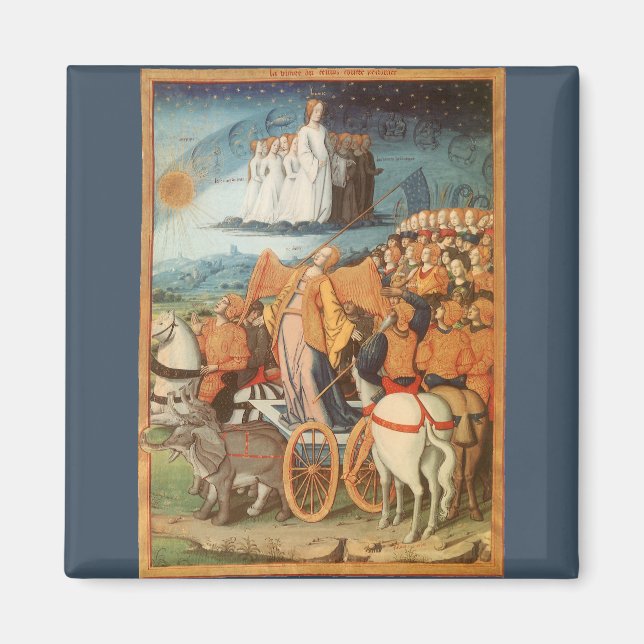 Íman Astronomia Celestial Vintage Poder dos Céus (Frente)