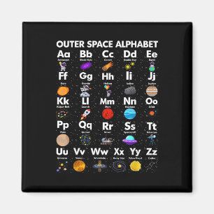 Íman Astronomia por Ciências do Alfabeto Exterior Kid