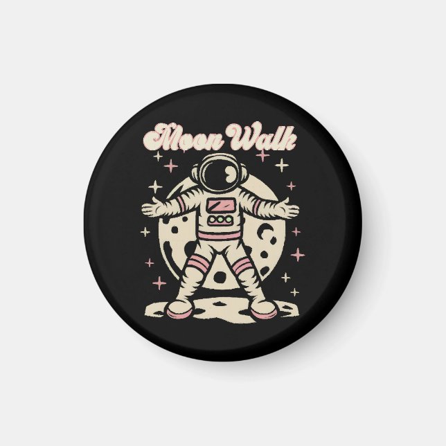 Íman Astronout Moon Walk (Frente)
