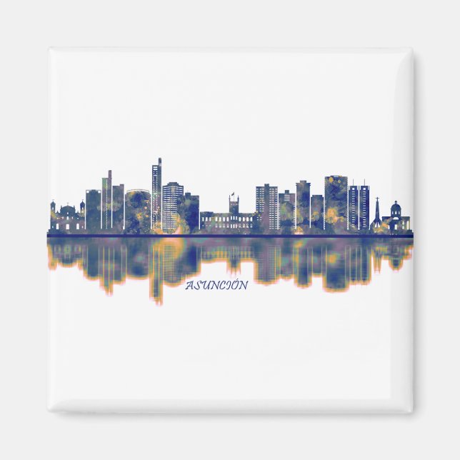 Íman Asunción Skyline (Frente)