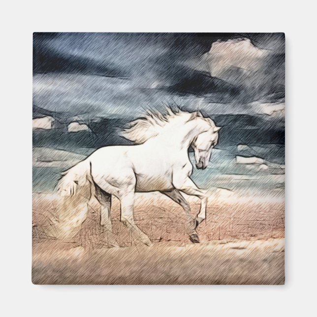 Íman at the gallop (Frente)