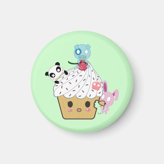 Íman Ataque ao cupcake! (>_<) (Frente)