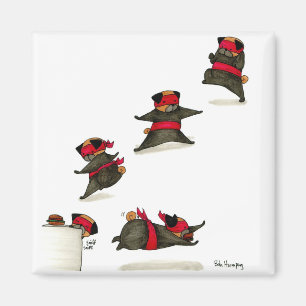 Íman Ataque de Ninja Pug Snack!