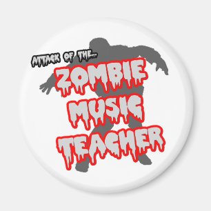 Íman Ataque do Professor de Música Zombie