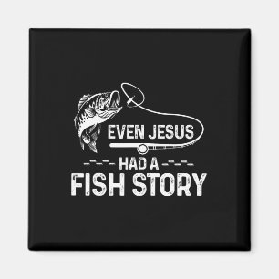 Íman Até Jesus Tinha Uma História de Peixe Amante de Pe