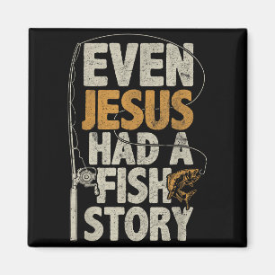 Íman Até Jesus Tinha Uma História de Peixe B Pai Pescad