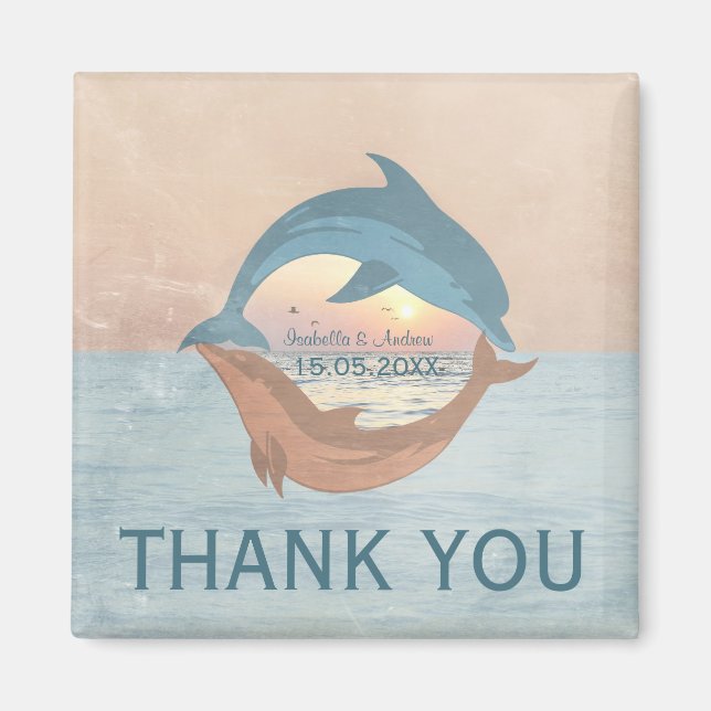 Íman Até o fim do tempo Casamento Obrigado por (Frente)