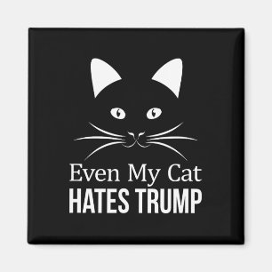 Íman Até o meu gato odeia Trump -