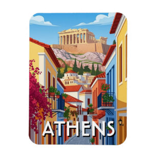 Íman Atenas Grécia Plaka Viagem
