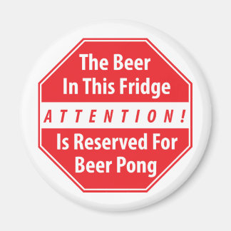 Íman Atenção! Mídia Beer Pong