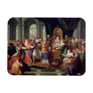 Íman Athaliah expeliu do templo, c.1697 (óleo sobre