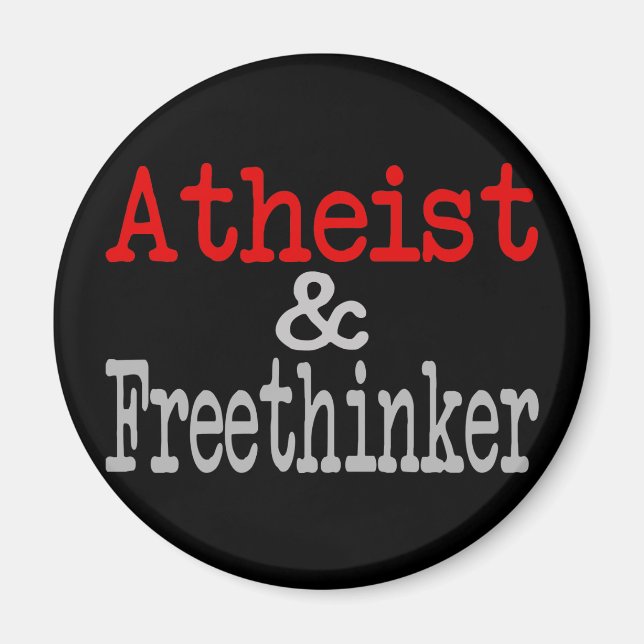 Íman Atheist e Freethinker (Frente)