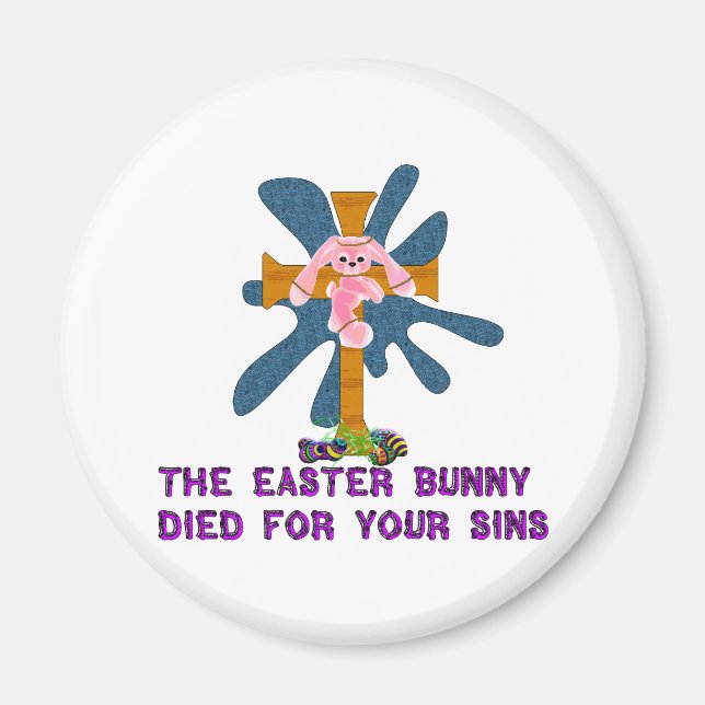 Íman Atheist Easter Bunny (Frente)