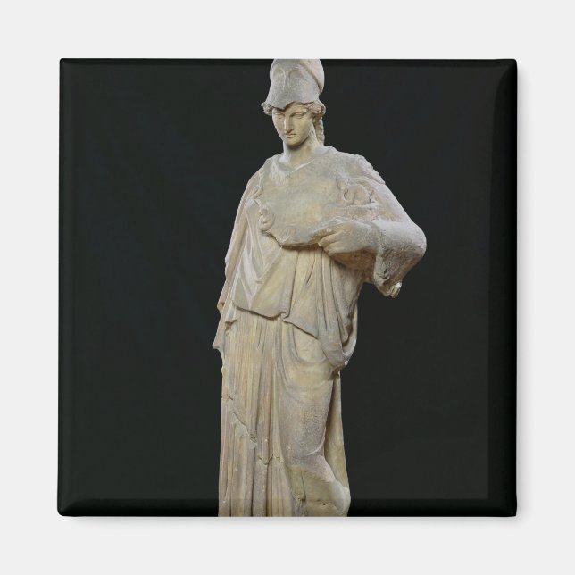 Íman Athena com uma lista, cópia romana de um século IV (Frente)
