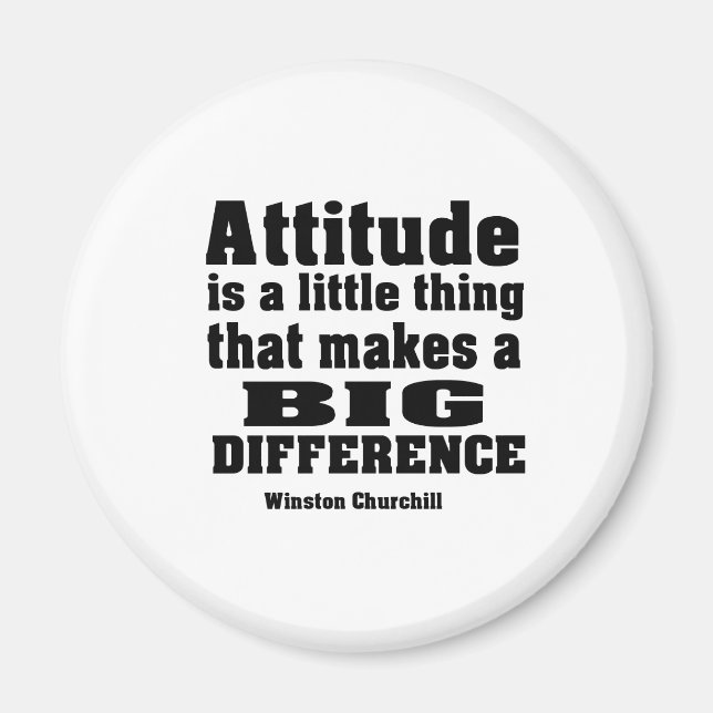 Íman Atitude faz grande diferença (Frente)