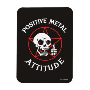 Íman Atitude positiva do metal