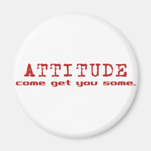 Íman Atitude Vermelha