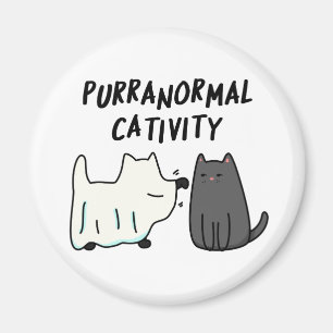 Íman Atividade Puranormal Engraçada Pun de Halloween Ga