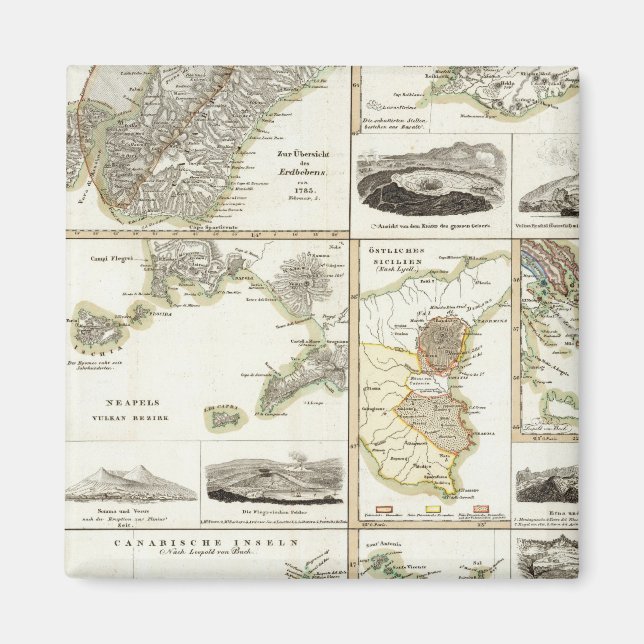 Íman Atividade vulcânica atlântica (Frente)