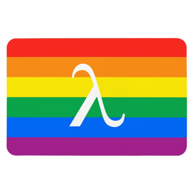Íman Ativismo do Orgulho Gay (Horizontal)