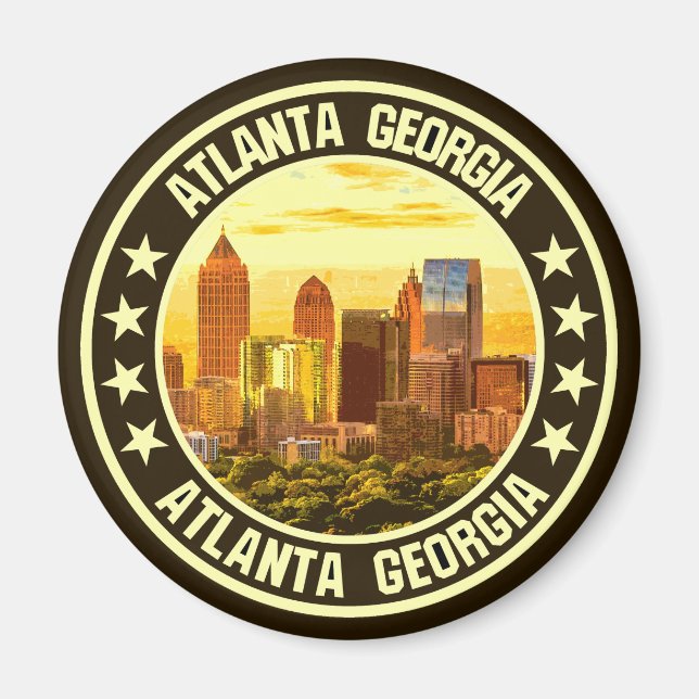 Íman Atlanta Georgia (Frente)
